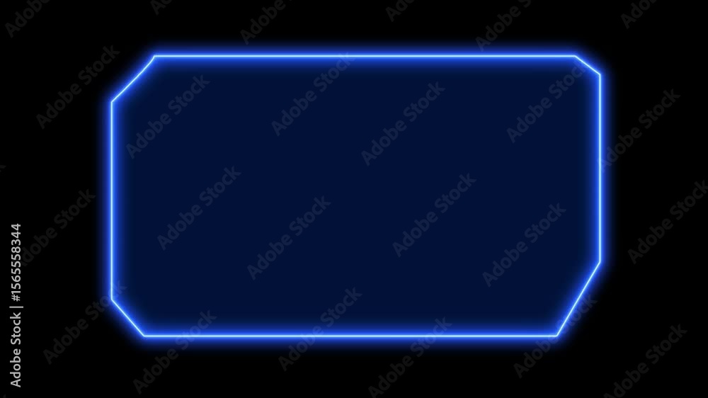 HUD, UI, GUI futuristic user interface screen animation background. High tech screen for video game. Sci-fi concept design.