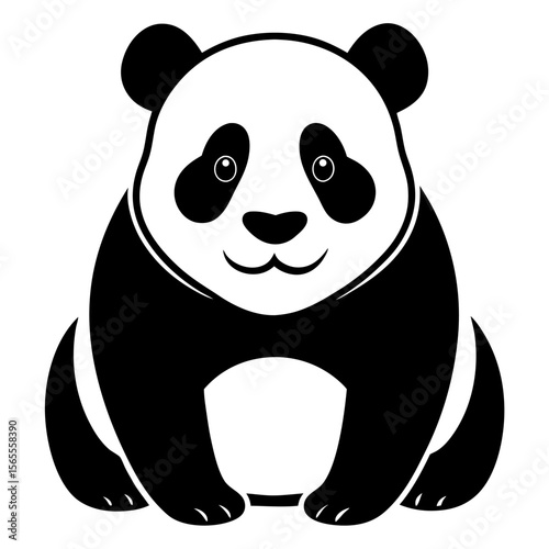 panda in sad mood