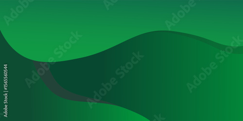 background 3d hijau untuk desain poster, banner dan baliho,eps 10.