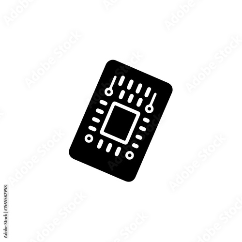 cpu pc chip vector