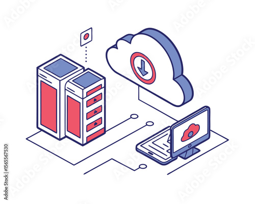Cloud Computing Data Storage Server Network Technology