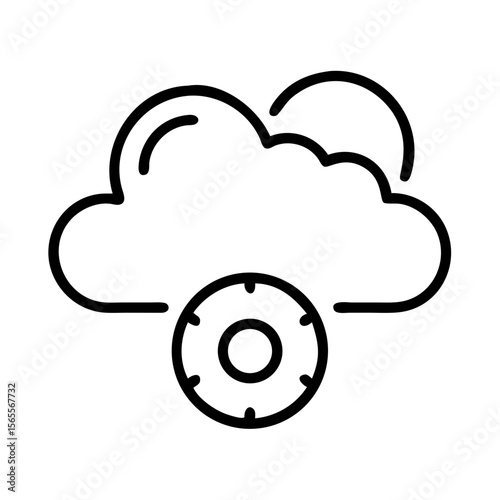 Cloud data server with synchronized loading processing server security and uptime