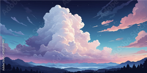 Glorious sunrises and sunsets paint the mountain landscape with beautiful light and cloudscapes