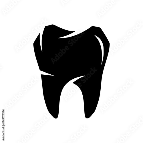 Dentist Logo Represented by a Tooth