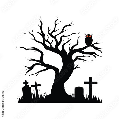 Cemetery Spirits and Carved Nightmares – Halloween in Silhouette