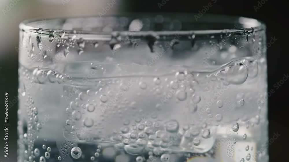 Iced Water Bubbles Iced Water Bubbles