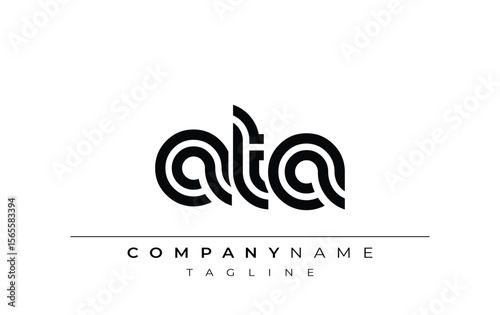 фотографія ATA Creative Unique Modern Letter Logo Design