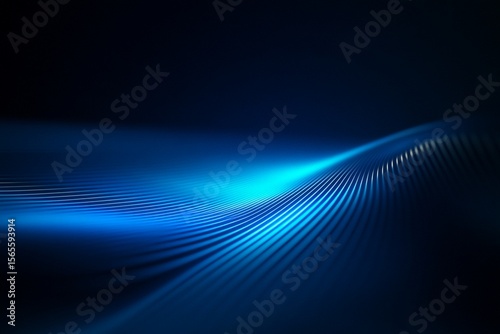 abstract blue wave background