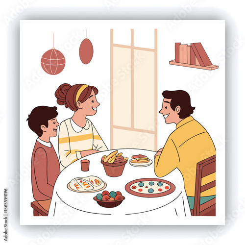 Closeup portrait photo of full big family gathering eight people make selfie cuddle embrace wait pray thank god have good autumn time make wish generation in home evening living room indoors