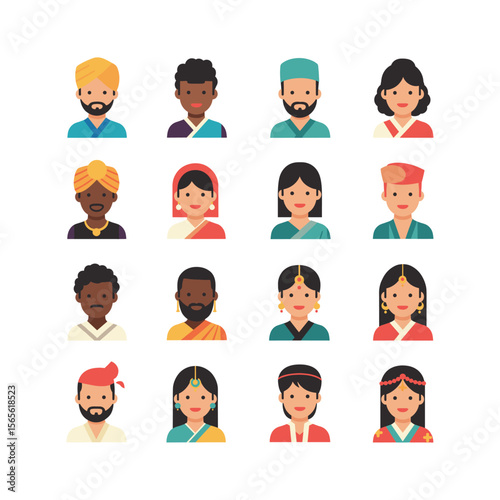 Diverse People A Collection of Cultural Portraits