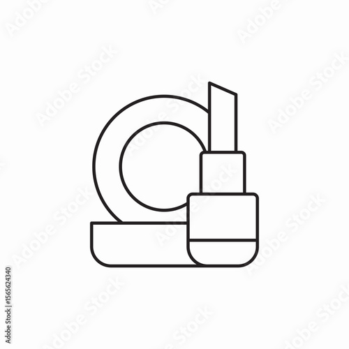 cosmetics makeup icon sign vector
