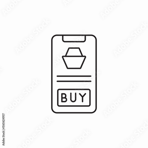 online grocery icon sign vector