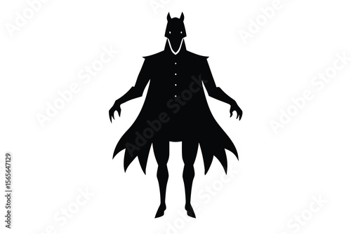 headless horseman vector icon