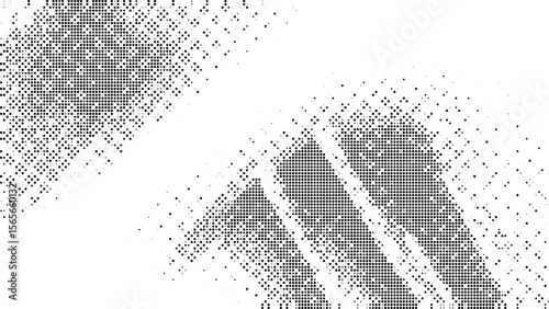 Diagonal Grunge Brush Stroke Texture Vector for Modern Poster and Abstract Graphic Background