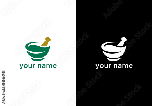 Mortar and Pestle Illustration