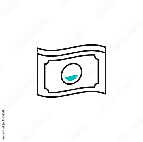 Fashion clothing shopping and trading vector icon