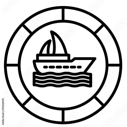 Silent Hunter Vector Icon