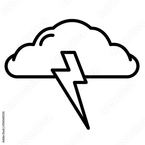 Skyfall Fury Vector Icon