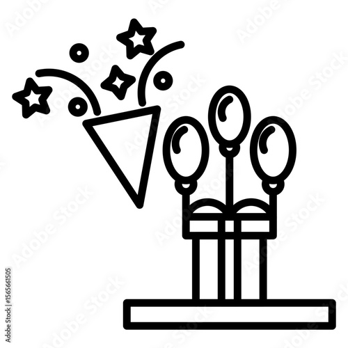 Party Vector Icon