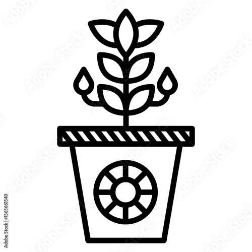 Pot Vector Icon