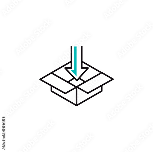 Fashion clothing shopping and trading vector icon