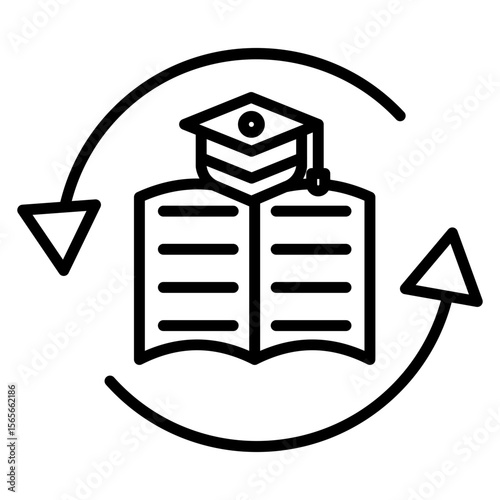 Educational Progrmas Vector Icon