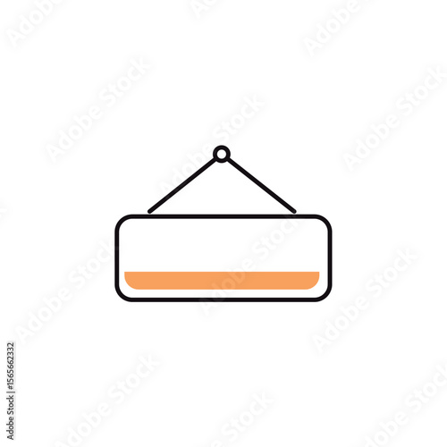 Fashion clothing shopping and trading vector icon