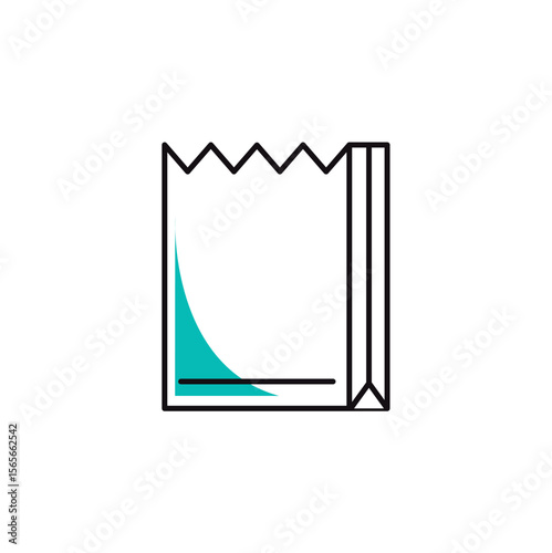 Fashion clothing shopping and trading vector icon