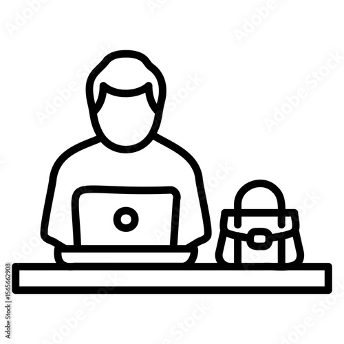 Freelancer Vector Icon