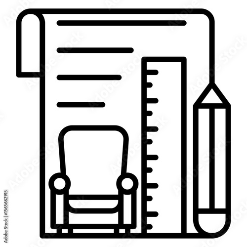 Interior Designer Vector Icon