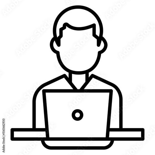 Working Vector Icon