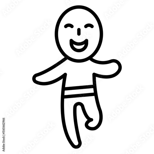 Happy Vector Icon