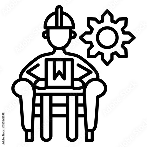 Manufacturer Vector Icon