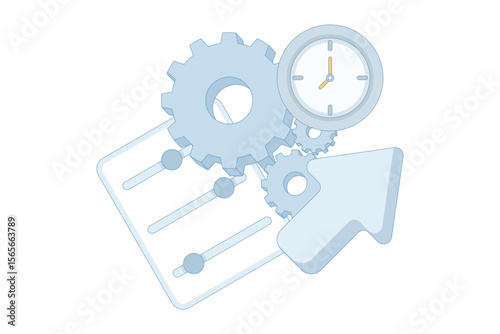 growth concept, optimization or improvement to increase productivity, Optimal utilization of resources to maximize output or best results, efficiency, utilizing hours to increase results.