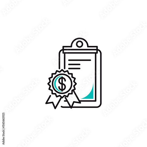 Fashion clothing shopping and trading vector icon