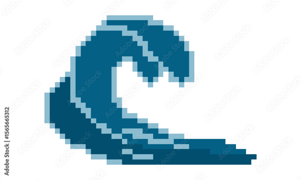 Obraz premium design wave water ocean logo vector illustration