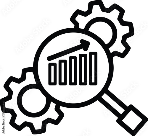 Opportunities business and support system vector icon illustration concept