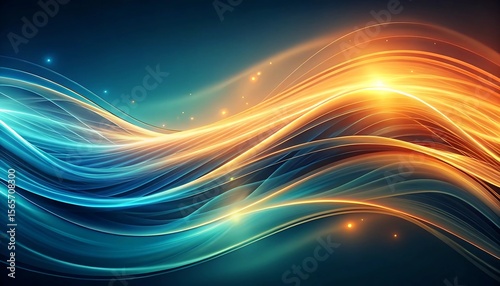 Gradient Flow Energy Waves, Motion Concept Design