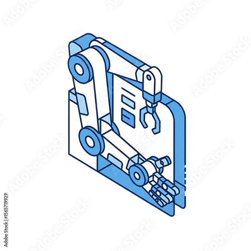 Circuit board representing biomedical electronics or lab tech.