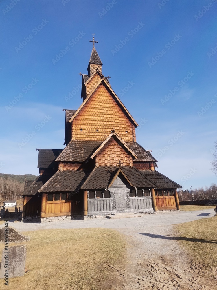 Heddal Norway church Heddal Norway church