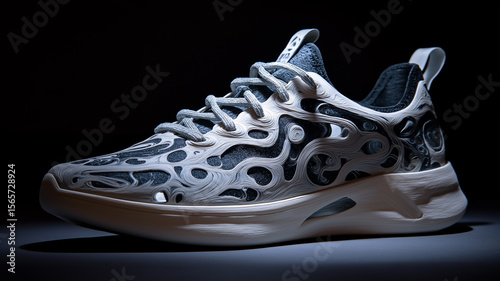 3D printed luxury sneaker