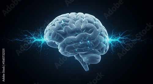 Human brain neural network energy
