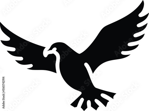 dove of peace vector
