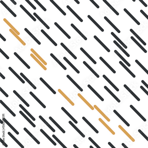 Long large diagonal stripes, some of them in the middle of the texture are golden.