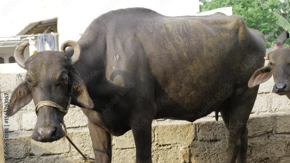 Cow's Reflection - A Moment of Calm Cow's Reflection - A Moment of Calm