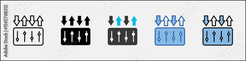 Adaptation Icon Pack Multistyle Illustration