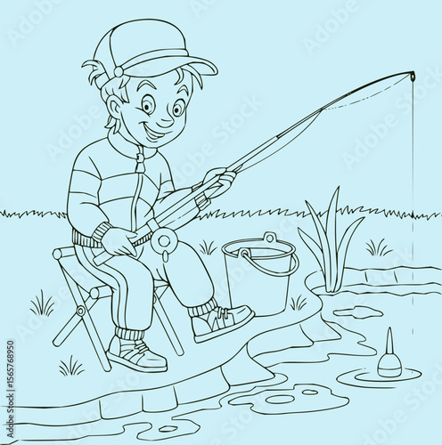 Tranquil Fishing Scenes Vector Collection
Fishing Adventure Silhouettes & Nature Elements
Vector Set of Fishermen, Rods, Boats & Lakeside Views