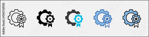 Proficiency Icon Pack Multistyle Illustration