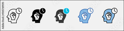 Dedication Icon Pack Multistyle Illustration