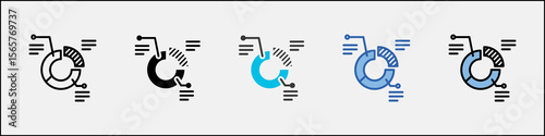 Sector Icon Pack Multistyle Illustration